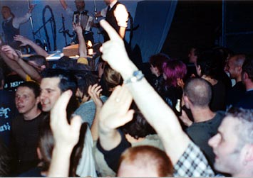 Eigentlich hatte ich beabsichtigt, viele Bilder von der Band zu machen.